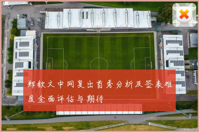 郑钦文中网复出首秀分析及签表难度全面评估与期待